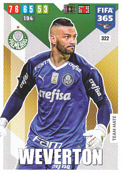 Weverton Palmeiras 2020 FIFA 365 #322